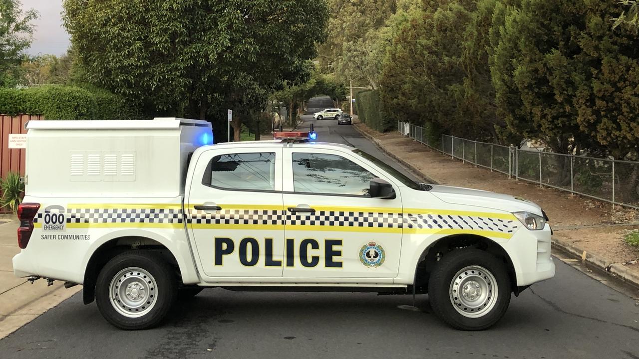 A siege unfolded in one of Adelaide’s most affluent suburbs as part of an investigation into a house break-in. Picture: SHASHI BALTUTIS