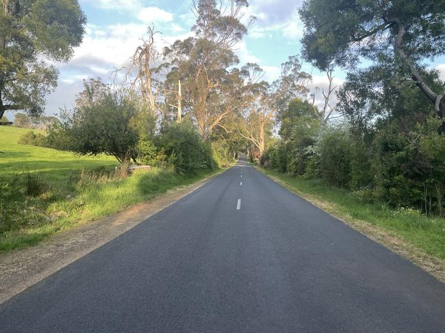 Bull Swamp Rd is a rural road near farmland. Picture: Jack Colantuono