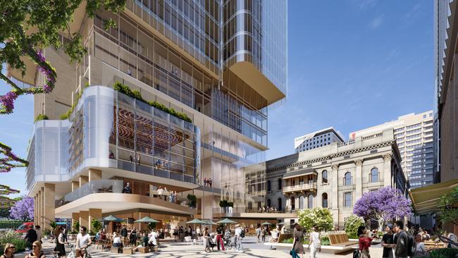 9pm EMBARGO 8th April 2024 .  The state government has announced plans for a second Walker Tower at Festival Plaza. Picture: Supplied