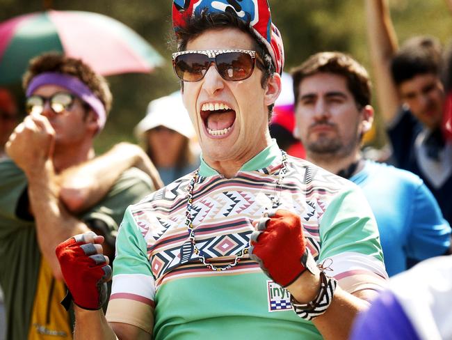 Brooklyn Nine-Nine star Andy Samberg stars in Tour de Pharmacy, streaming on Foxtel Now.