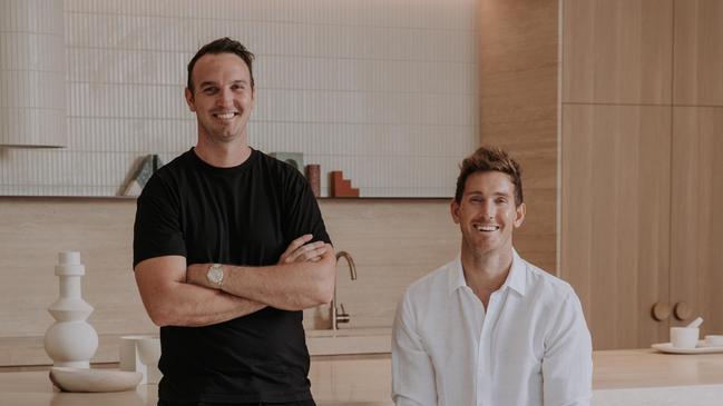 Sibling duo Rob (left) and Andrew Gray, of Graya. Picture: Supplied