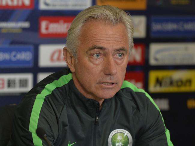 Bert Van Marwijk. (AAP Image/David Mariuz)