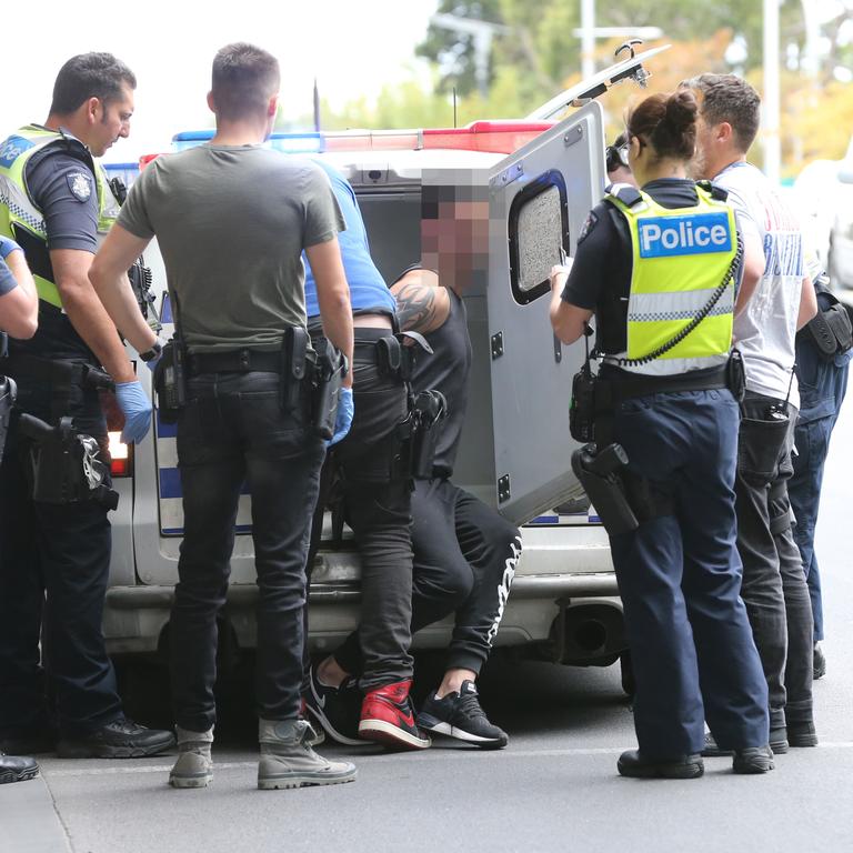 Geelong police: men to front court over dramatic CBD police chase ...