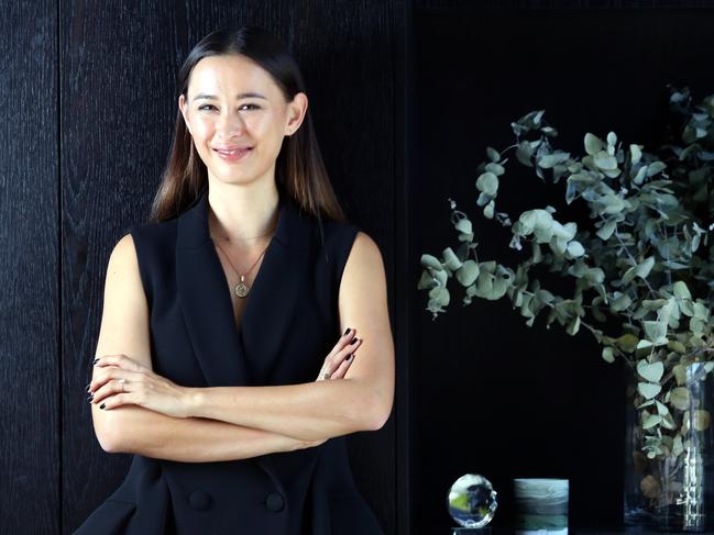 17/08/2017: Digital Influencer Eleanor Pendleton  at her office in Sydney. She has launched a digital magazine called 'Gritty Pretty' .Pic by James Croucher