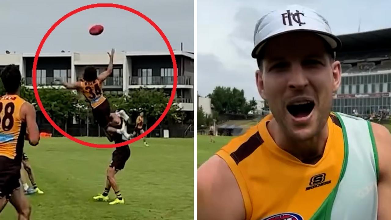 Hawthorn ‘wizard’ pulls off epic hanger