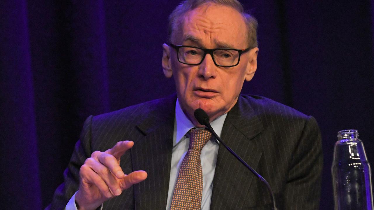 Former NSW Premier, Bob Carr told the Western Sydney Leadership Dialogue's Out There Summit in Bankstown that foreign investment in property was only set to continue. Picture: Simon Bullard/AAP