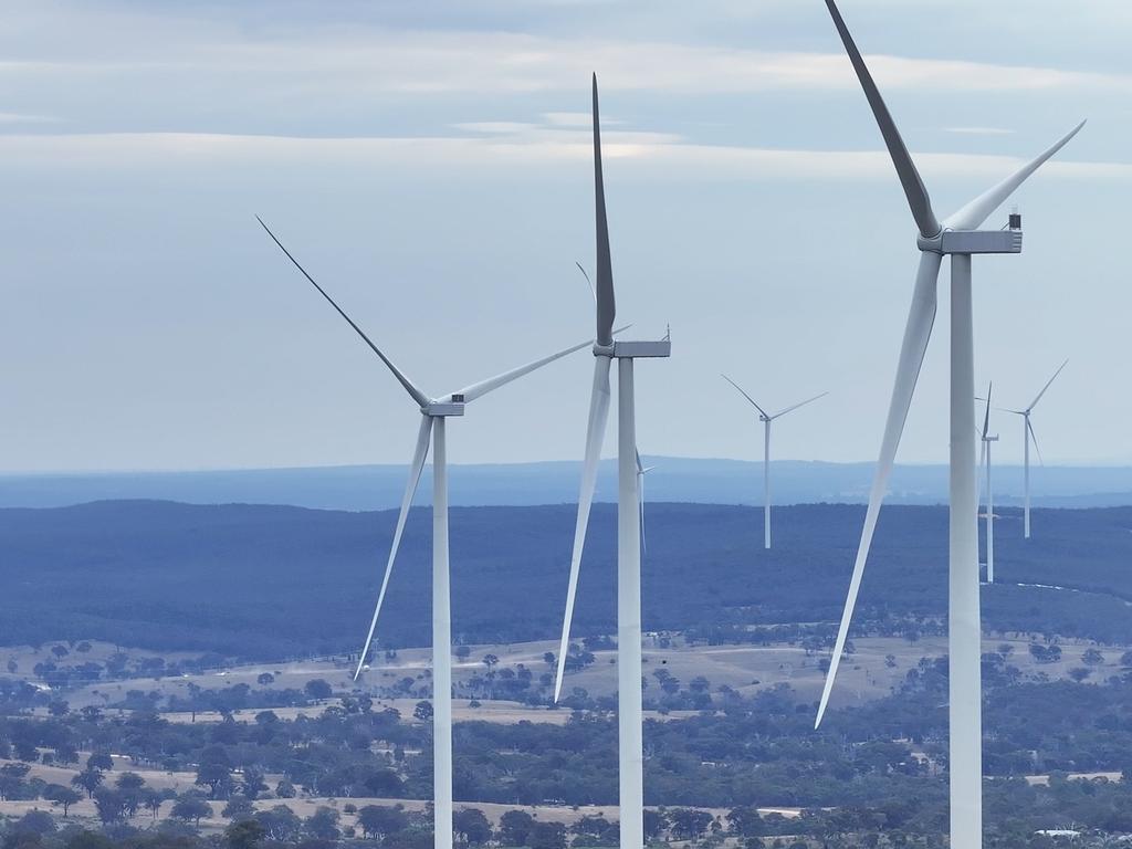 Acciona Energia’s MacIntyre Wind Farm in southwestern Queensland. Picture:, Supplied by Acciona