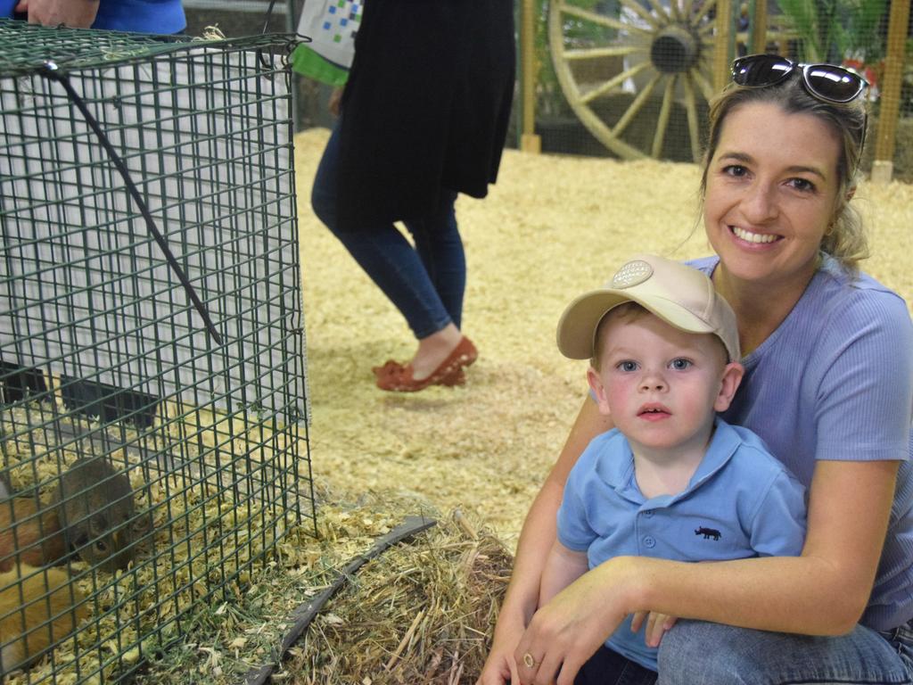 Rockhampton Agricultural Show 2021: Archie Borghero and Carly Morgan