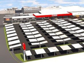 Coles Group development plans for a new shopping complex in Andergrove.