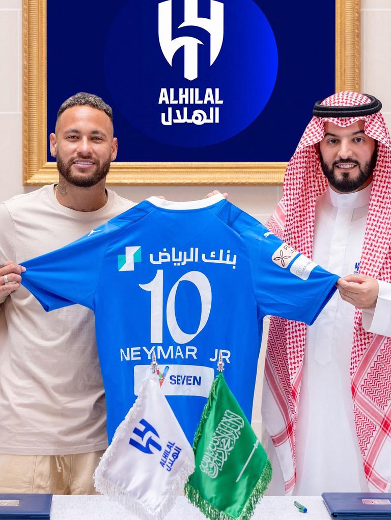 Neymar joins Saudi club Al-Hilal from PSG in two-year deal