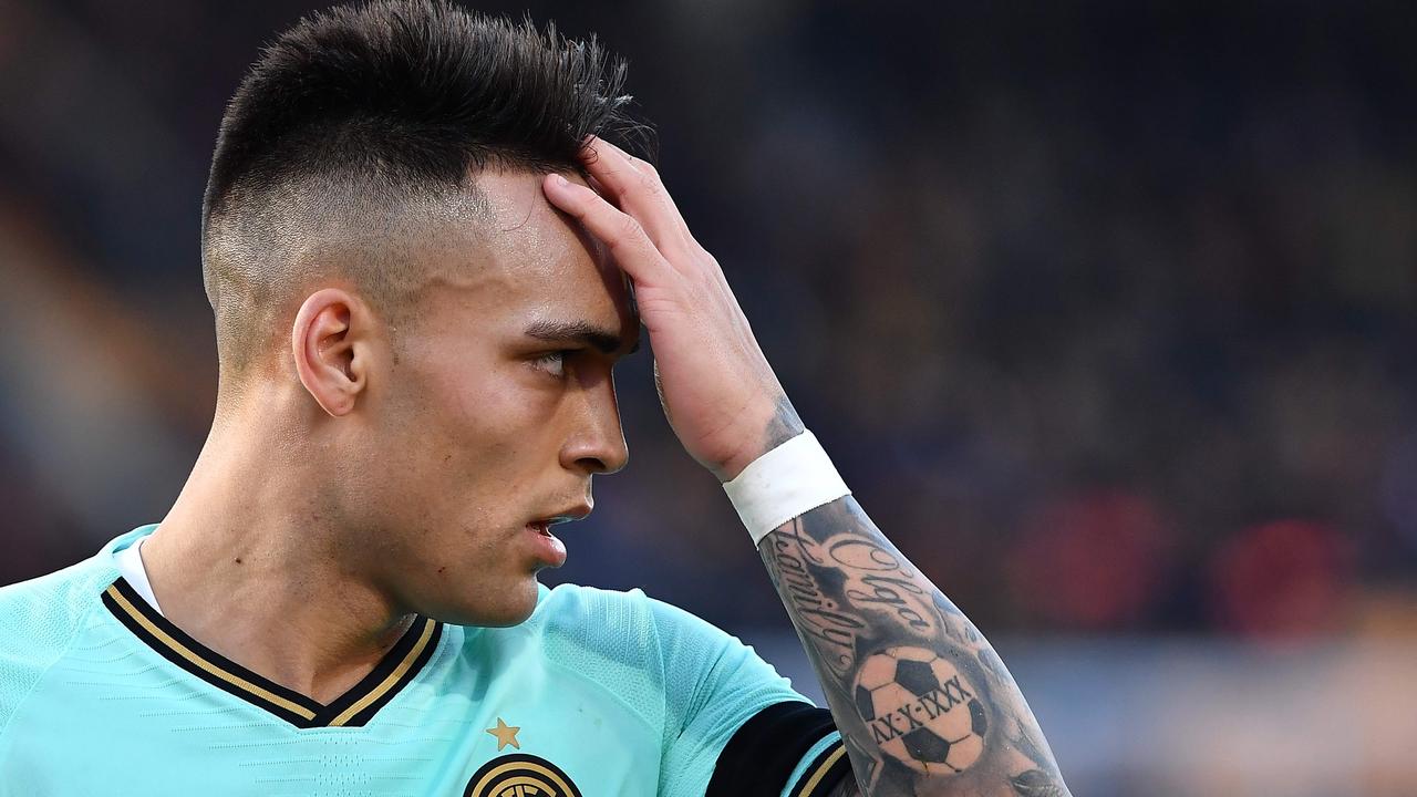 Inter Milan's Argentinian forward Lautaro Martinez is one of Europe’s hottest names.