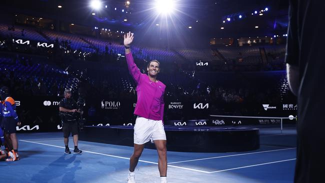 Give me Rafael Nadal over the Roosters any day. Picture: Getty Images