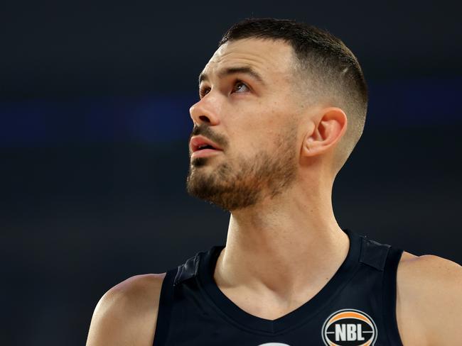 Chris Goulding of United looks on during game one of the NBL Semi Final Series between Melbourne United and Perth Wildcats at John Cain Arena on February 27, 2025 in Melbourne, Australia. Picture: Getty Images