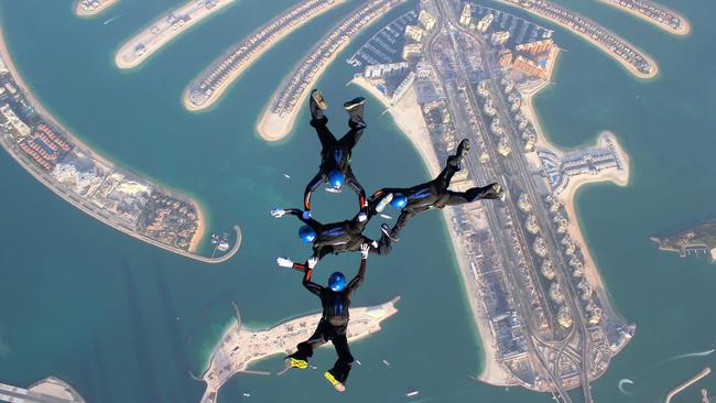 The Championships have been held in Dubai before. Picture: Australian Parachuting Federation