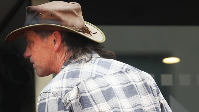 Ken David Pietters Rosendale arriving at the Hobart Magistrates Court over 32 animal cruelty charges. Picture: Nikki Davis-Jones.