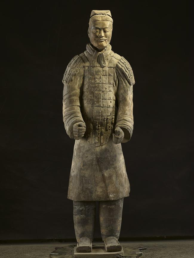 Armored official, Qin Dynasty 221–207 BCE.