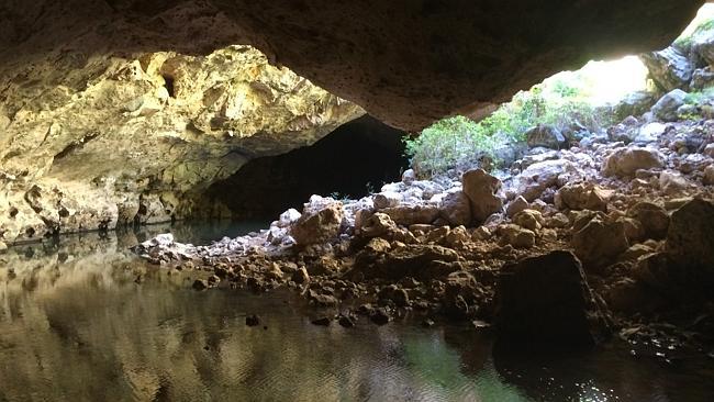 Tunnel Creek in the Kimberleys.