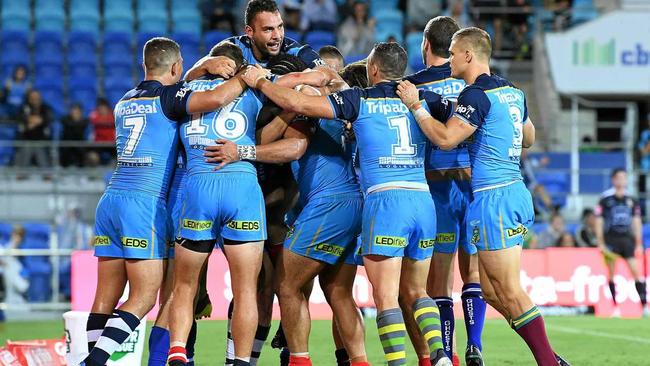 A heated discussion about the Gold Coast Titans led to facial injuries for one man and jail for the other. Picture: DAVE HUNT