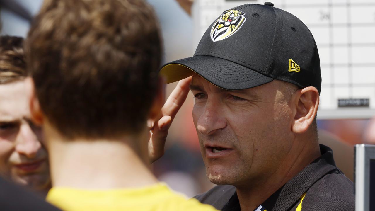 New Richmond coach Adem Yze has some work to do. Pic: Michael Klein