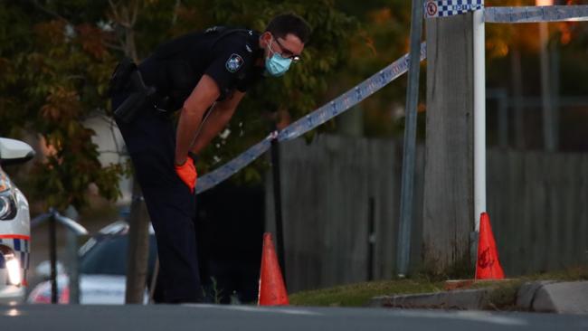 Police have closed Old Logan Rd in the Ipswich suburb of Gailes after a serious wounding incident.