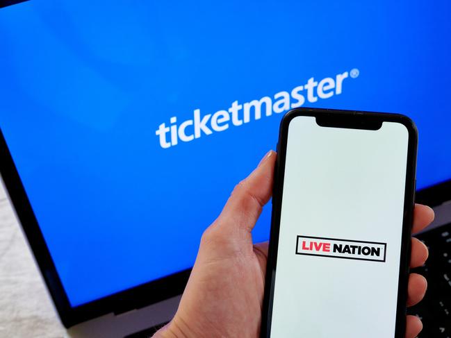 Hackers claims to have stolen the personal details of Live Nation and Ticketmaster customers. Picture: Getty Images