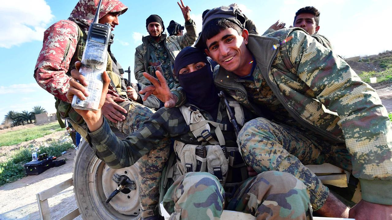 The Kurdish-led SDF has been closing in on IS fighters for months Picture: Giuseppe Cacace