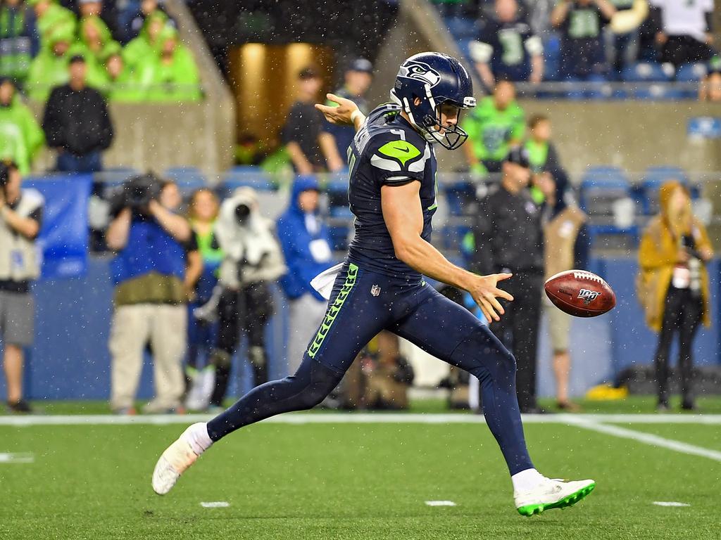 Around The NFL on Twitter: Punter Michael Dickson stealing preseason show  for Seahawks   / Twitter