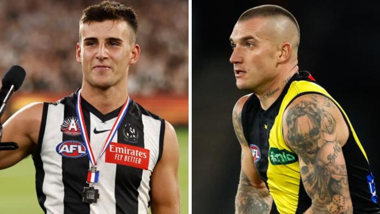 Nick Daicos and Dustin Martin.