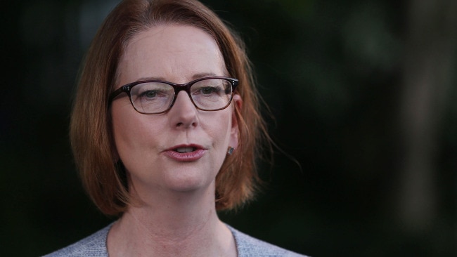 Former Australian Prime Minister Julia Gillard opens up about receiving abuse. Picture: Getty Images