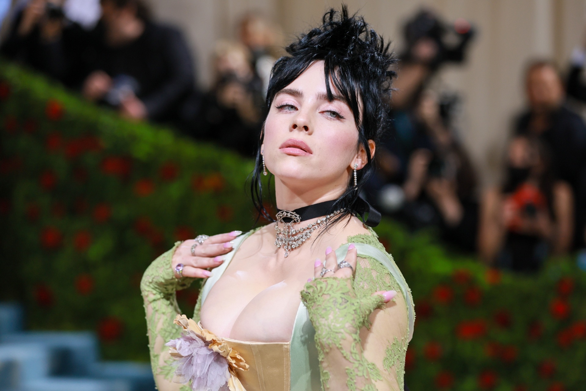 HoYeon Jung attends The 2022 Met Gala Celebrating 'In America: An