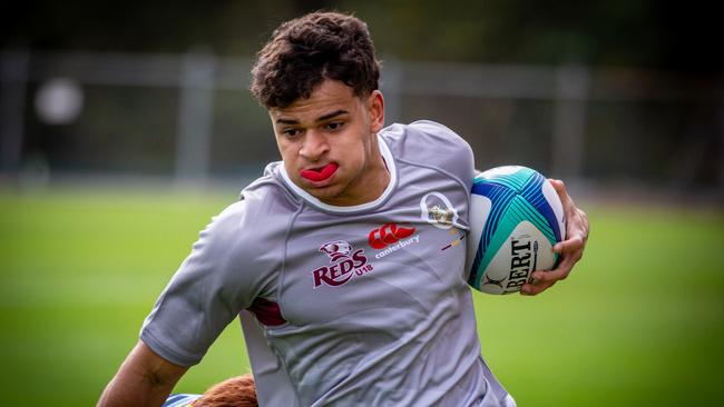 NSW Waratahs White v Queensland Reds Grey. Picture Tom Primmer/QRU.