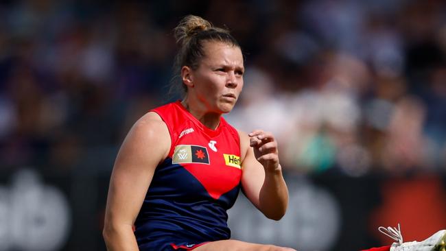 Gay looks to be on her way to the Bombers after some tense negotiations. (Photo by Dylan Burns/AFL Photos via Getty Images)