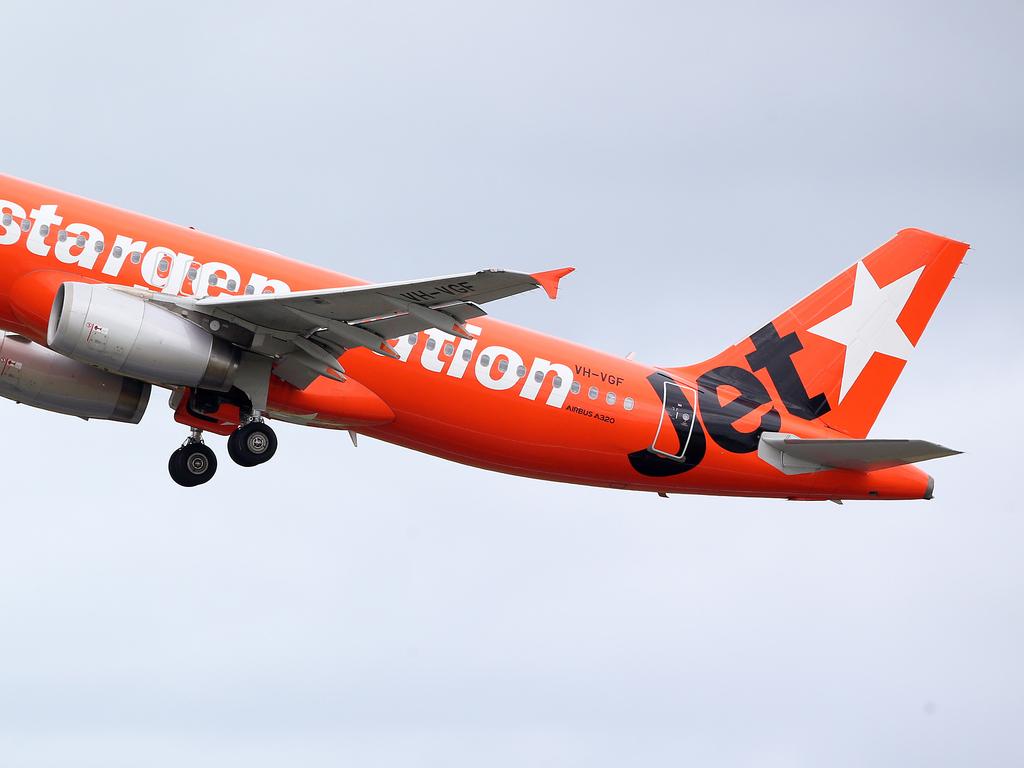 Jetstar sold 40,000 fares in one day with its latest Bali sale. Picture: NCA NewsWire/Jono Searle