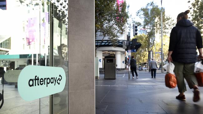 Afterpay witnessed the biggest share price gain on Thursday. Picture: NCA NewsWire/Andrew Henshaw