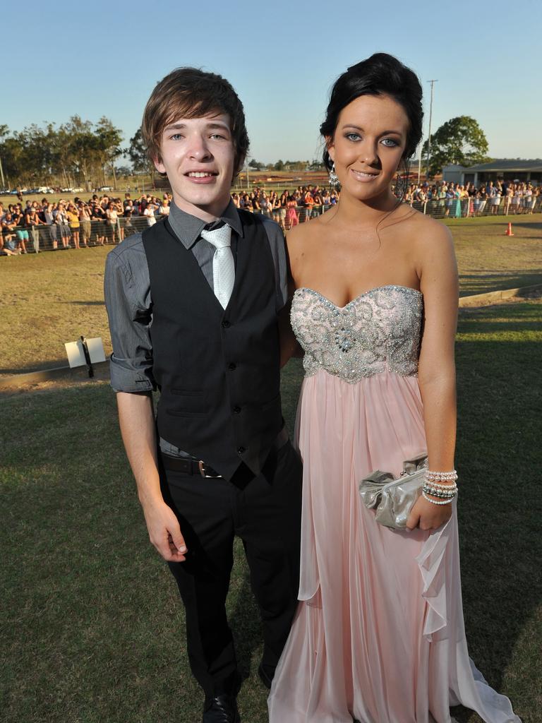 Ethan Morrison and Steph Black at the Bundaberg High School Prom. Photo: Scottie Simmonds/NewsMail