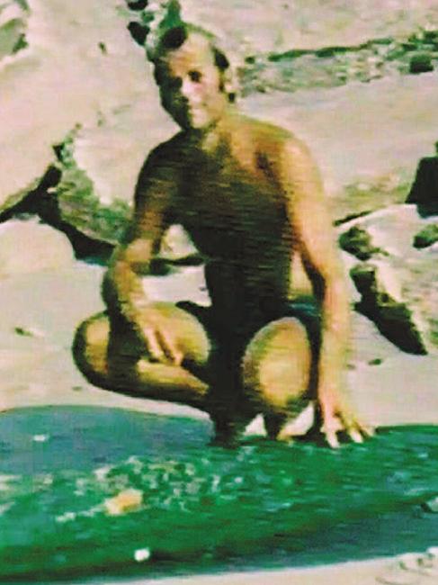 Christopher Wilder as a young man on holiday in Australia. Picture: Supplied