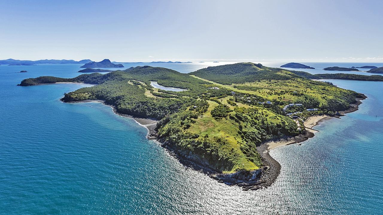 Lindeman Island on the Great Barrier Reef.