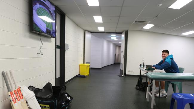 Matt Renshaw in isolation after testing positive for Covid-19. Picture: Getty