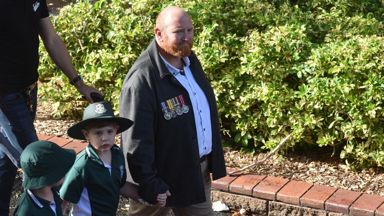 Scenes from the Bundaberg Civic Service.