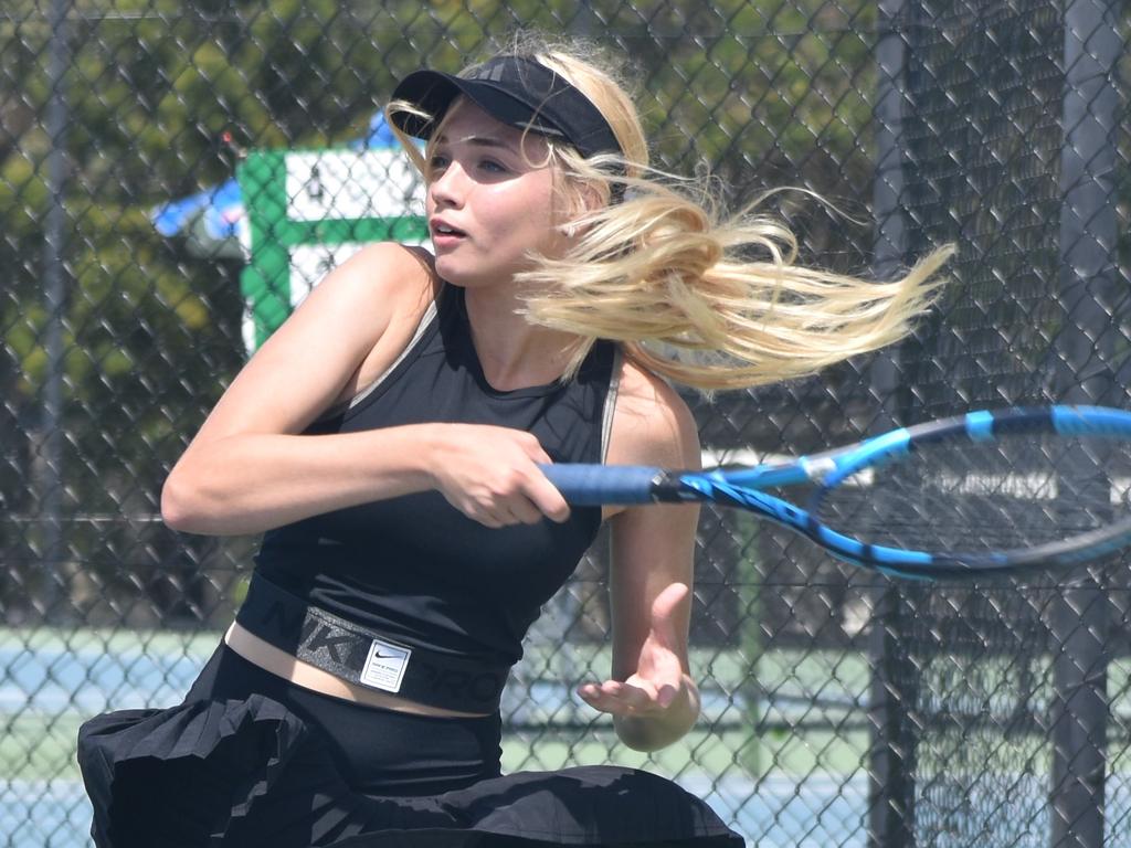 Action from Head State Age Junior Championships, Rockhampton Regional Tennis Centre, September 17, 2023.