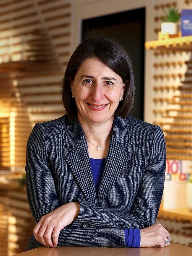 Ms Berejiklian became Optus’ managing director of enterprise and business in February. Picture: Jane Dempster