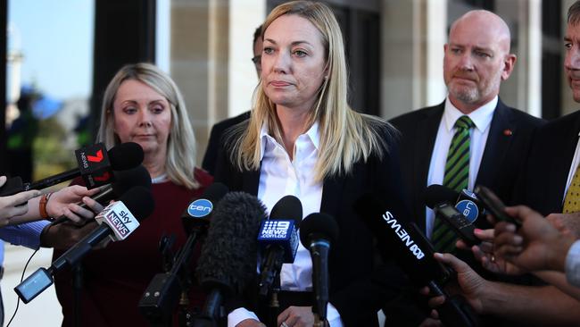 Leader of The Nationals WA Mia Davies “will not be making any comment at this time”.