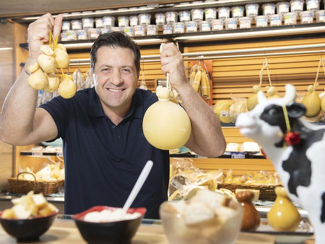 That's Amore Cheese owner Giorgio Linguanti. Picture: Ellen Smith