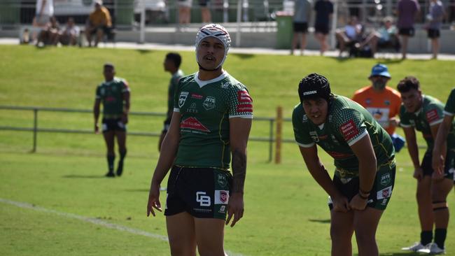 Meninga Cup semi-final action between the Ipswich Jets and Townsville Blackhawks. Saturday April 15, 2023.