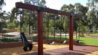 These swings have been acquired for Waterlily Park in Ocean Shores.