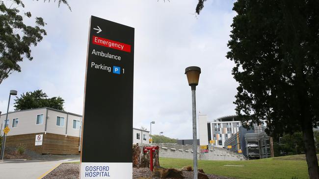 Gosford Hospital. Picture: (AAP Image/Sue Graham)