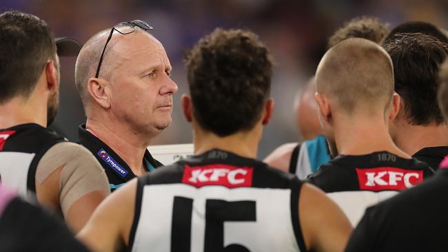 Ken Hinkley admits his team definitely doesn’t want to lose to Richmond and make it two consecutive defeats. Picture: Getty Images