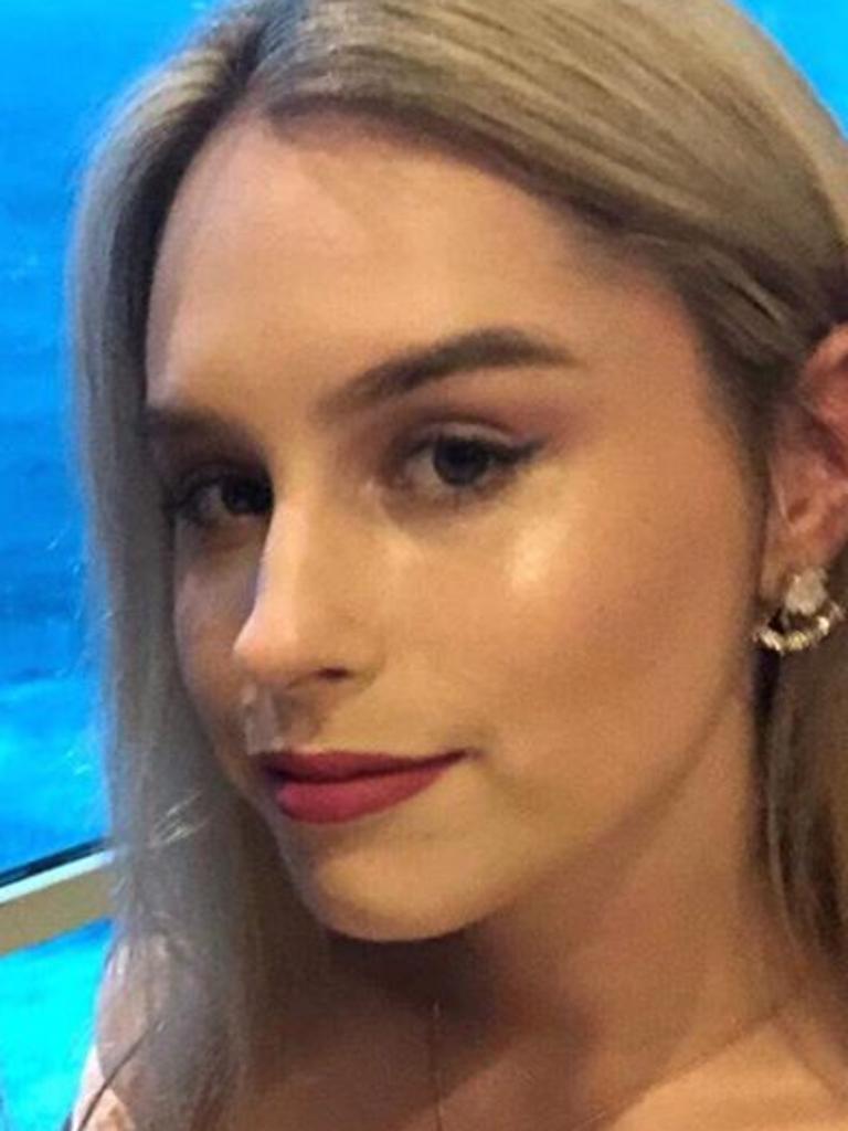 The 23-year-old suffered burns to 70 per cent of her body.