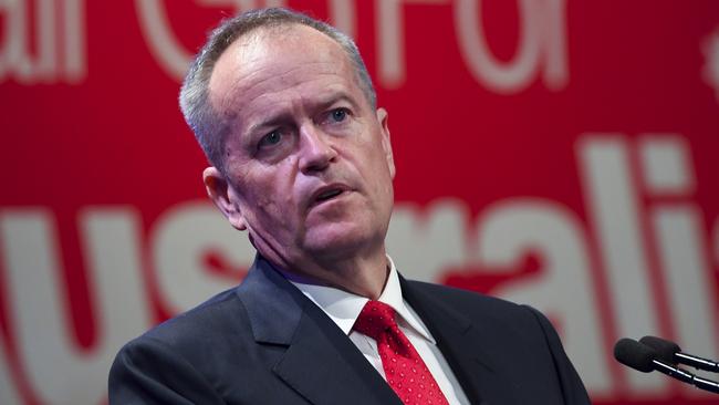 Make no mistake, if Bill Shorten wins next year and gets his agenda through the Senate, Australia will be a very different place in three years from now. Picture: AAP