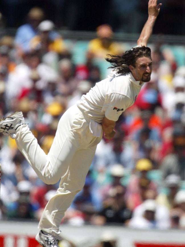 Jason Gillespie’s Test career was not fuelled by caffeine.